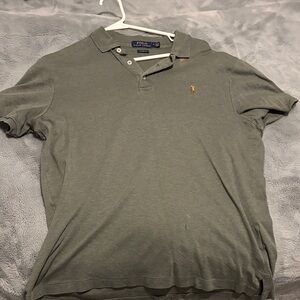 Polo by Ralph Lauren Men's Classic Gray Polo Shirt